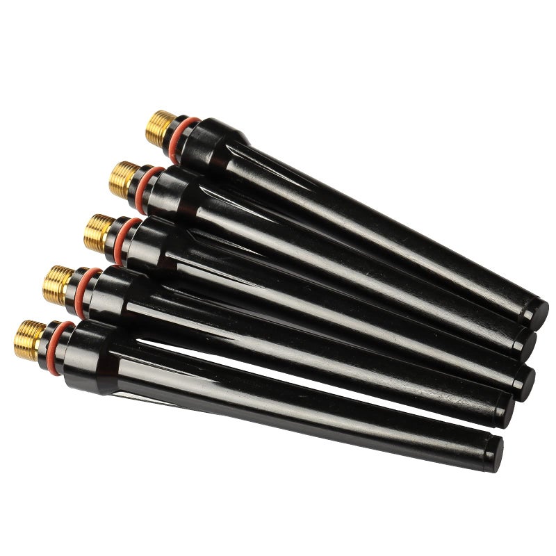 Alffun 5Pcs TIG Welding 57Y02 Long Back Cap for TIG Welding Torch wp 17 18 26 Series Tig ConsumablesWelding Soldering Supplies - Image 4